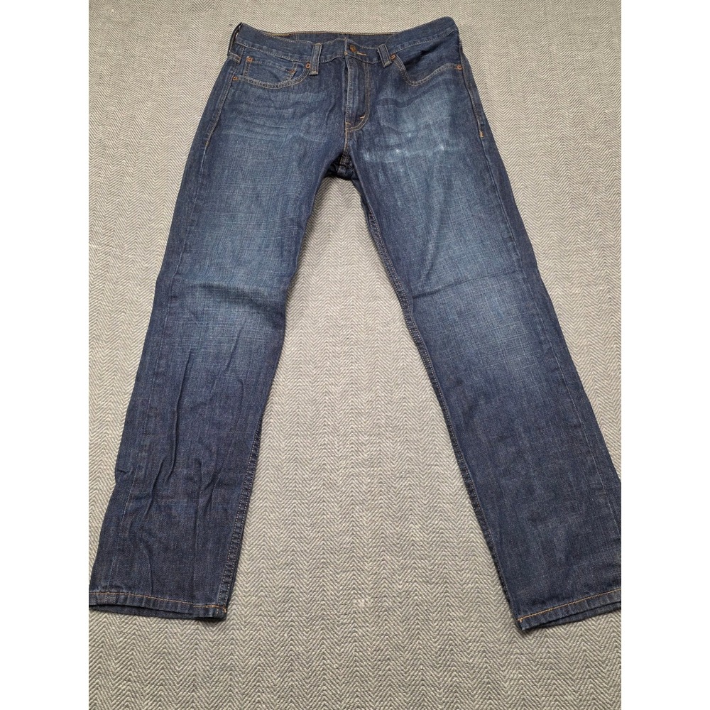 Levis 511 Skinny Fit Jeans Mens 33x30 Dark Wash Blue‎ Denim 100% Cotton